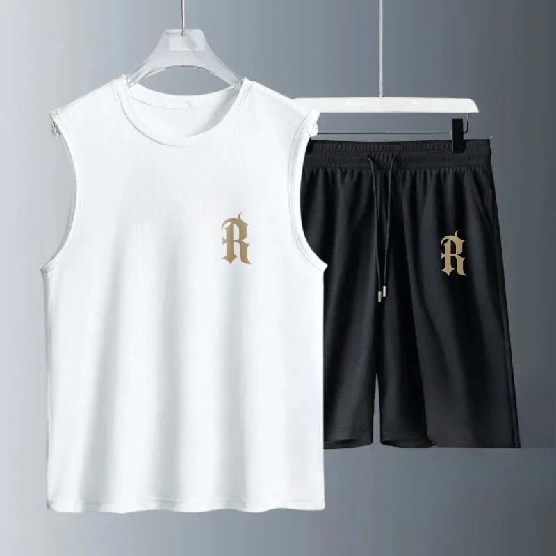 Summer Youth Clothing - 남성용 탱크탑 세트 2026 여름 빠른