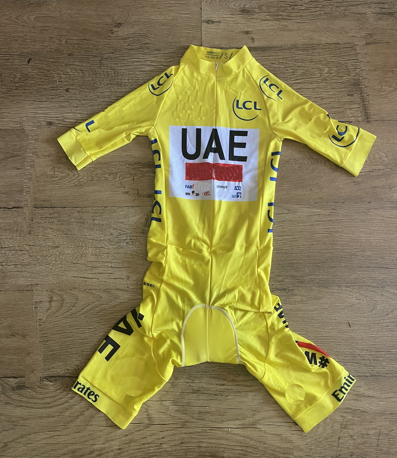 Yellow Summer Clothing - 레이저 컷 스킨수트 2024 UAE 팀