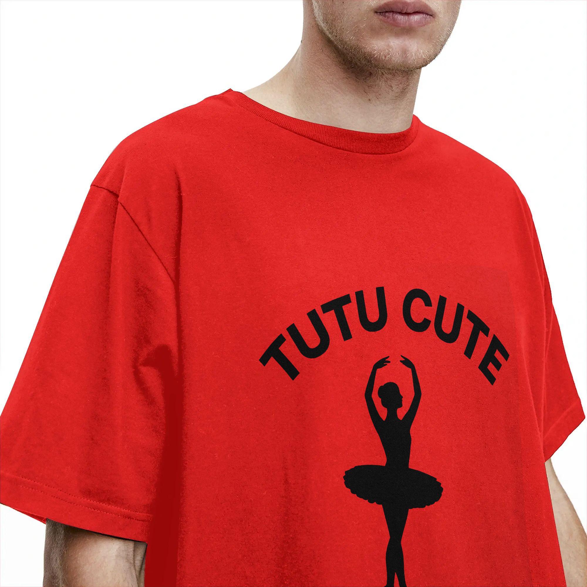 Tutu Cute For Words 발레리나 티셔츠 남 - Summer Clothing Words 리뷰 및 가격
