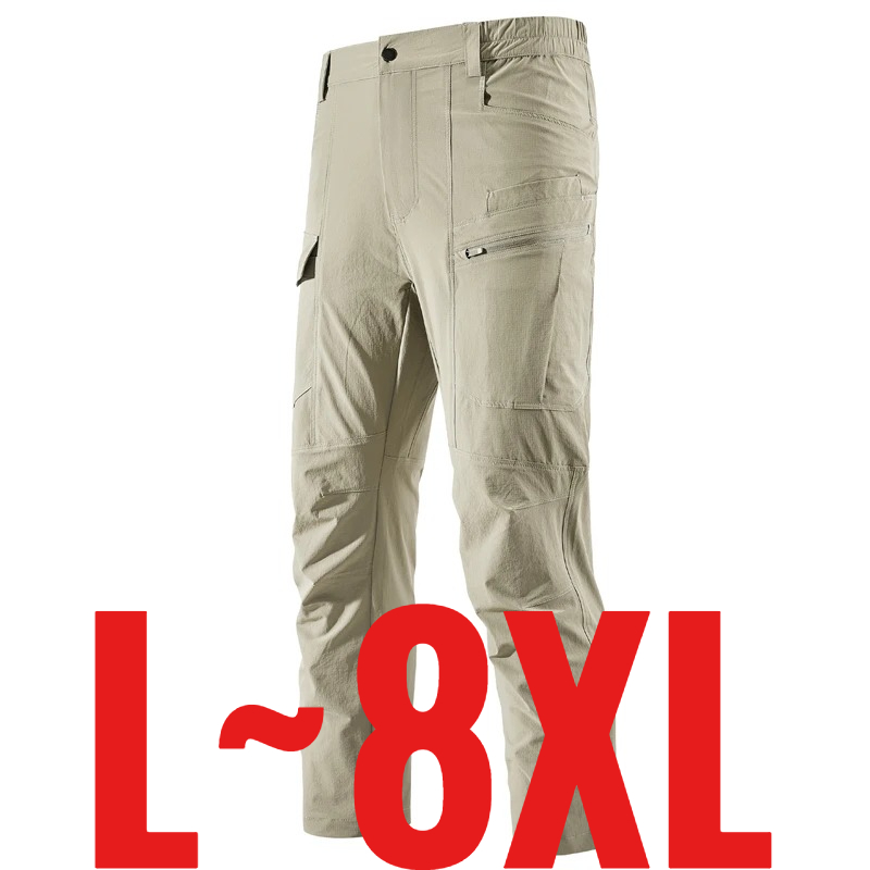 플러스 사이즈 8XL 남성 캐주얼 바지 신축성 있는 허 - Summer Hiking Clothing 리뷰 및 가격