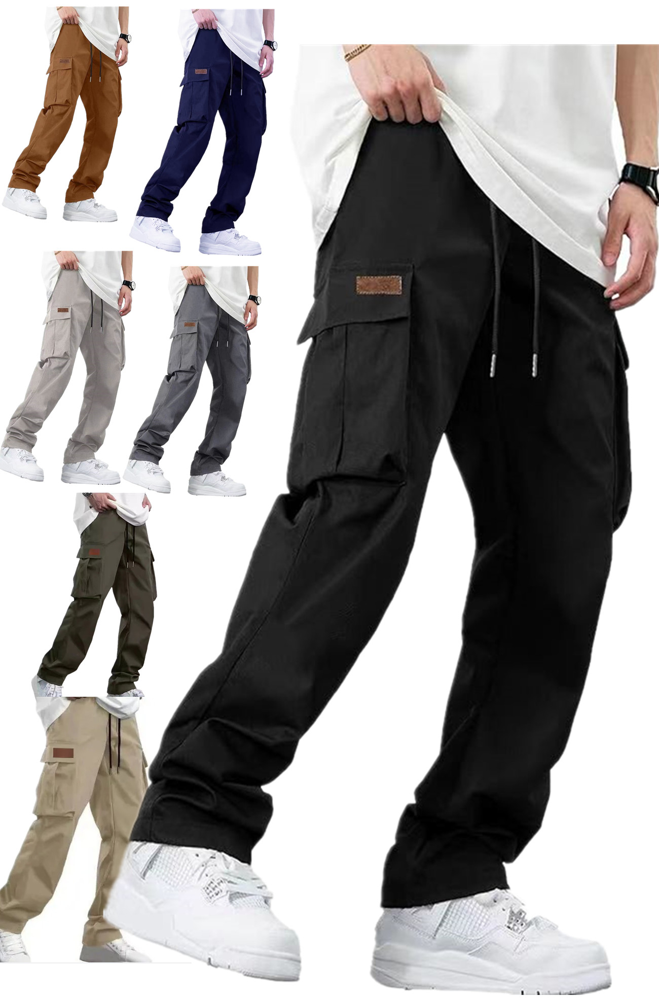 2026 남성 캐주얼 조거 팬츠 릴렉스 핏 카고 팬츠  - Summer Hiking Clothing 리뷰 및 가격