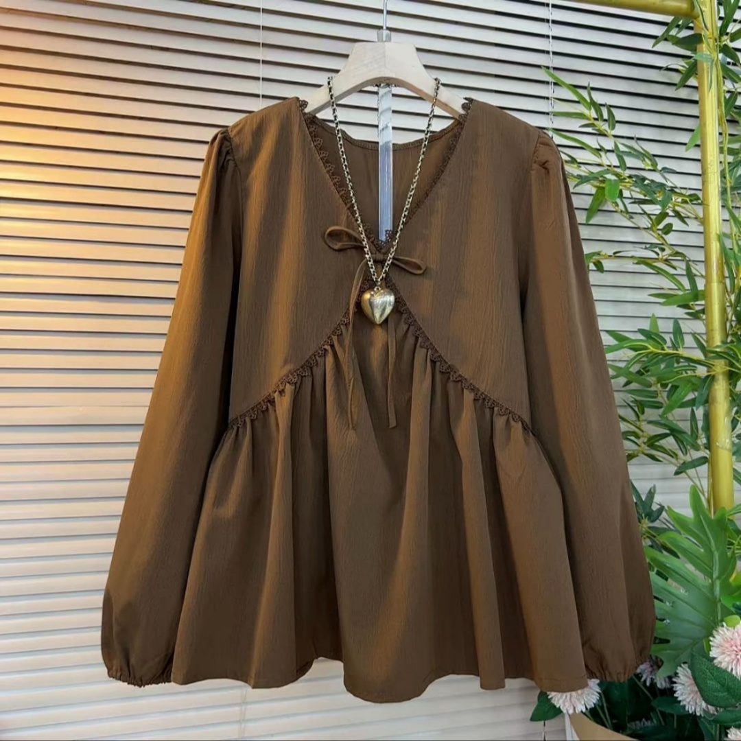 플러스 사이즈 여성 의류 봄 가을 신상 V넥 긴팔 셔츠 - Summer Clothing Plus 리뷰 및 가격