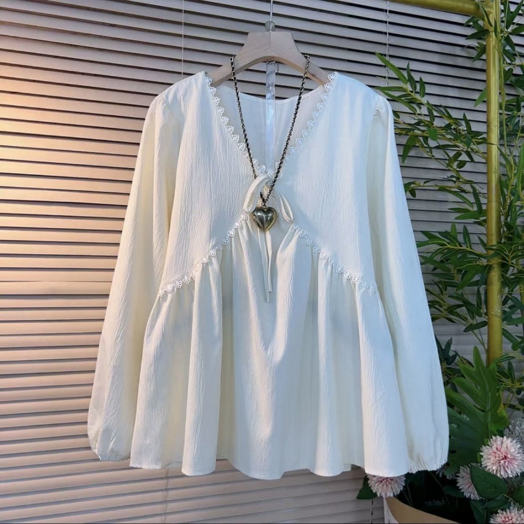 플러스 사이즈 여성 의류 봄 가을 신상 V넥 긴팔 셔츠 - Summer Clothing Plus 리뷰 및 가격