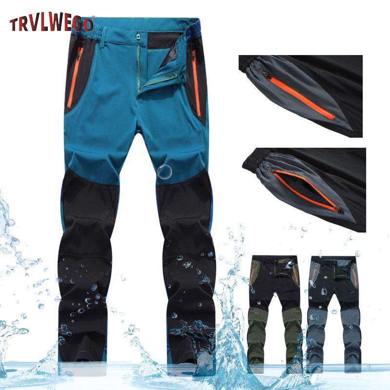 남성 슬림핏 속건 캐주얼 팬츠 화려한 배색 경량 여행  - Summer Hiking Clothing 리뷰 및 가격