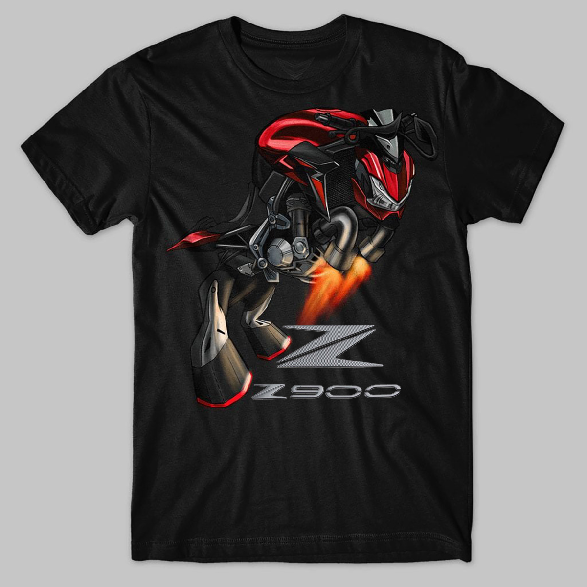 클래식 일본 오토바이 Z900 황소 영감 티셔츠 100 - Japanese Summer Clothing Men 리뷰 및 가격