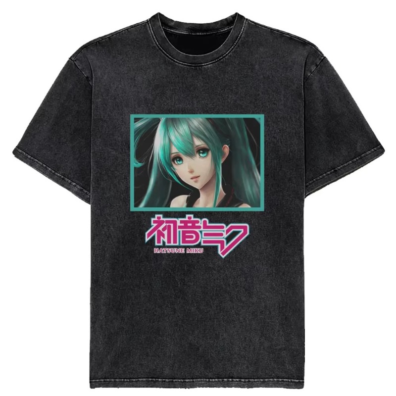 2026 여름 일본 애니메이션 하츠네 미쿠 빈티지 워시 - Japanese Summer Clothing Men 리뷰 및 가격