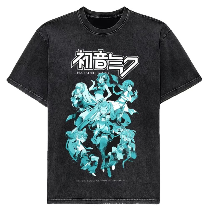 2026 여름 일본 애니메이션 하츠네 미쿠 빈티지 워시 - Japanese Summer Clothing Men 리뷰 및 가격