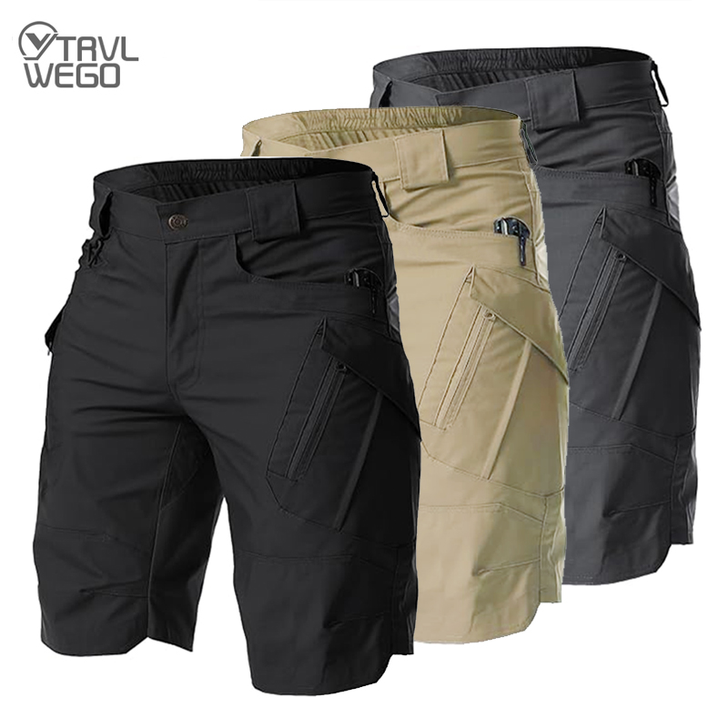 TRVLWEGO 남성용 전술 카고 반바지 멀티 포켓이  - Summer Hiking Clothing 리뷰 및 가격