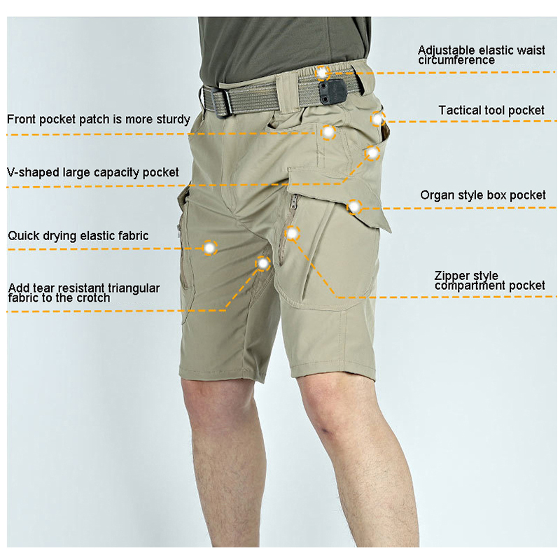 TRVLWEGO 남성용 전술 카고 반바지 멀티 포켓이  - Summer Hiking Clothing 리뷰 및 가격
