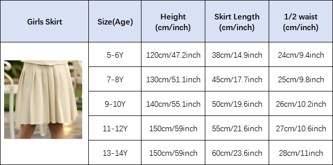 어린이 솔리드 컬러 패션 플리츠 스커트 우아한 어린 소 - Summer Clothing Boutiques 리뷰 및 가격