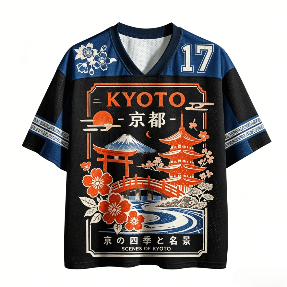 여름·일본 교토 후지산 패턴3D프린트 브레사 퀵드라이  - Japanese Summer Clothing Men 리뷰 및 가격
